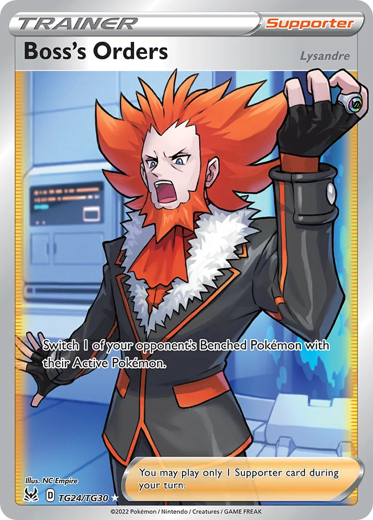 Boss's Orders · Lost Origin Trainer Gallery