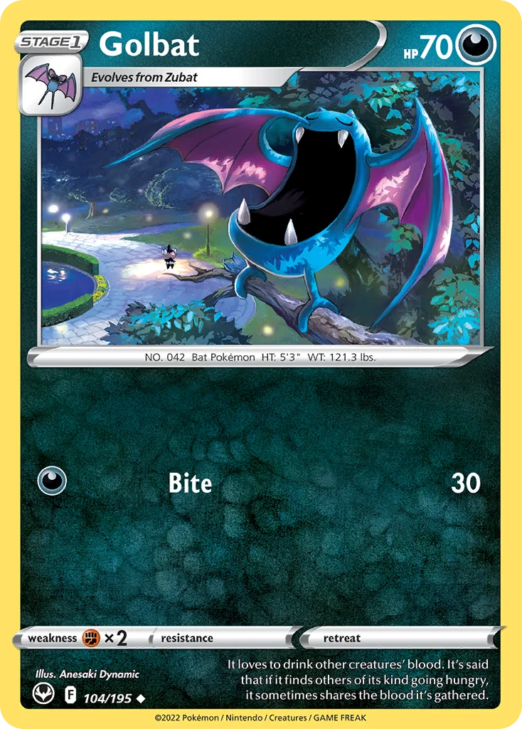 Golbat · Silver Tempest