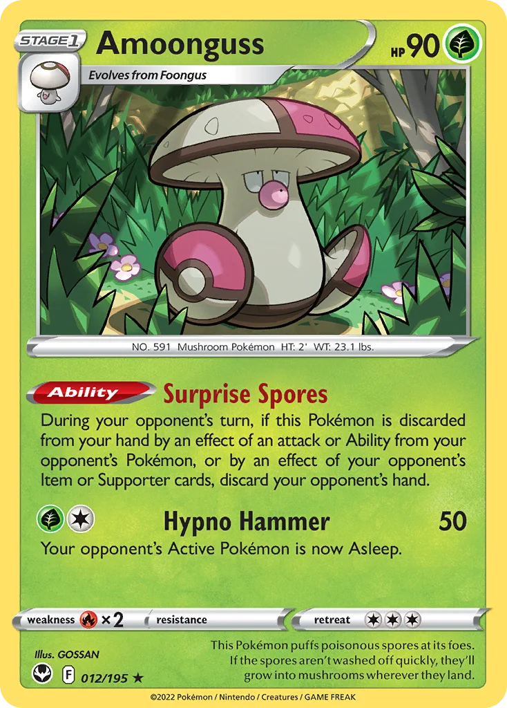 Amoonguss · Silver Tempest