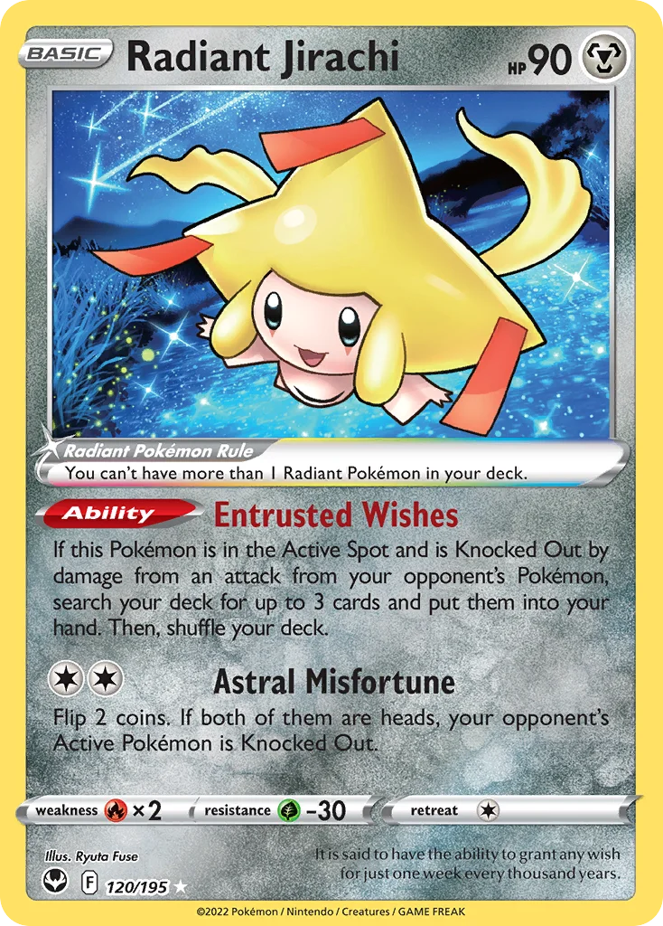 Radiant Jirachi · Silver Tempest
