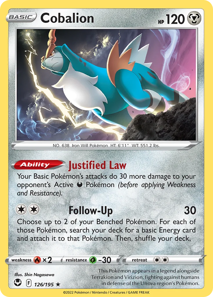 Cobalion · Silver Tempest
