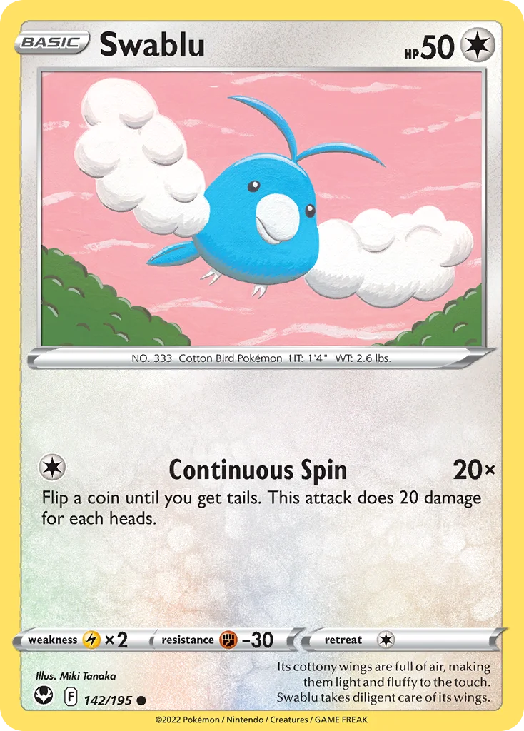 Swablu · Silver Tempest