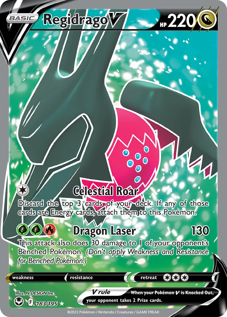 Regidrago V · Silver Tempest