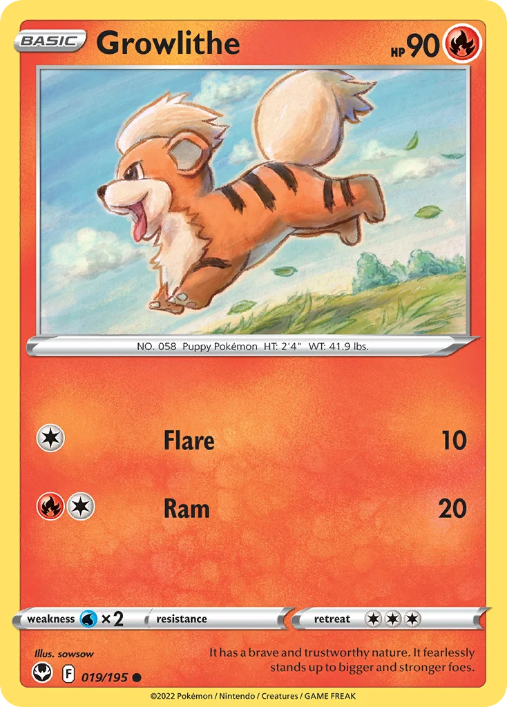 Growlithe · Silver Tempest
