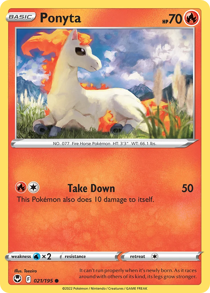 Ponyta · Silver Tempest