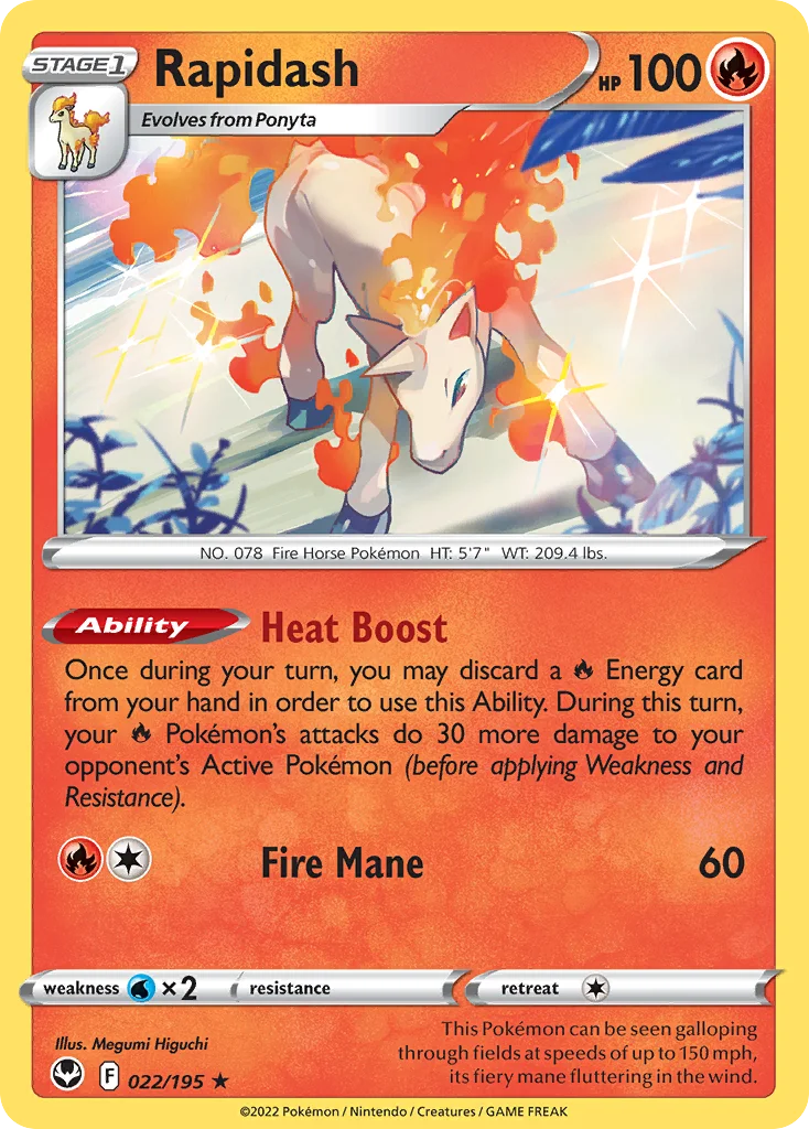 Rapidash · Silver Tempest