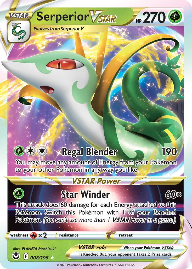 Serperior VSTAR · Silver Tempest