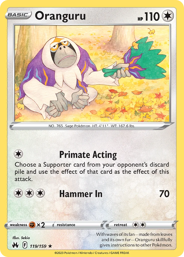 Oranguru · Crown Zenith