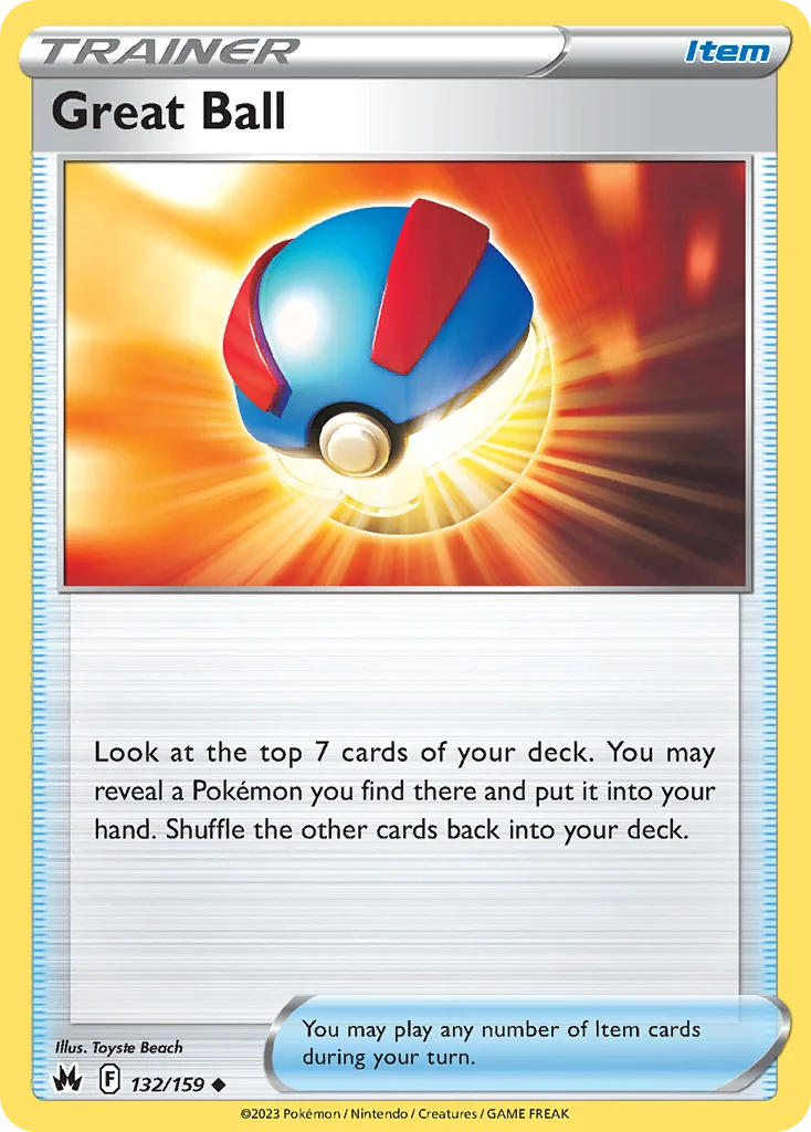 Great Ball · Crown Zenith