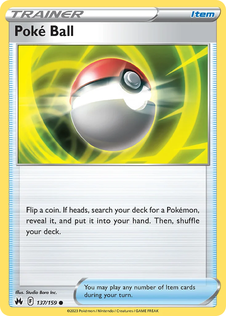 Poké Ball · Crown Zenith