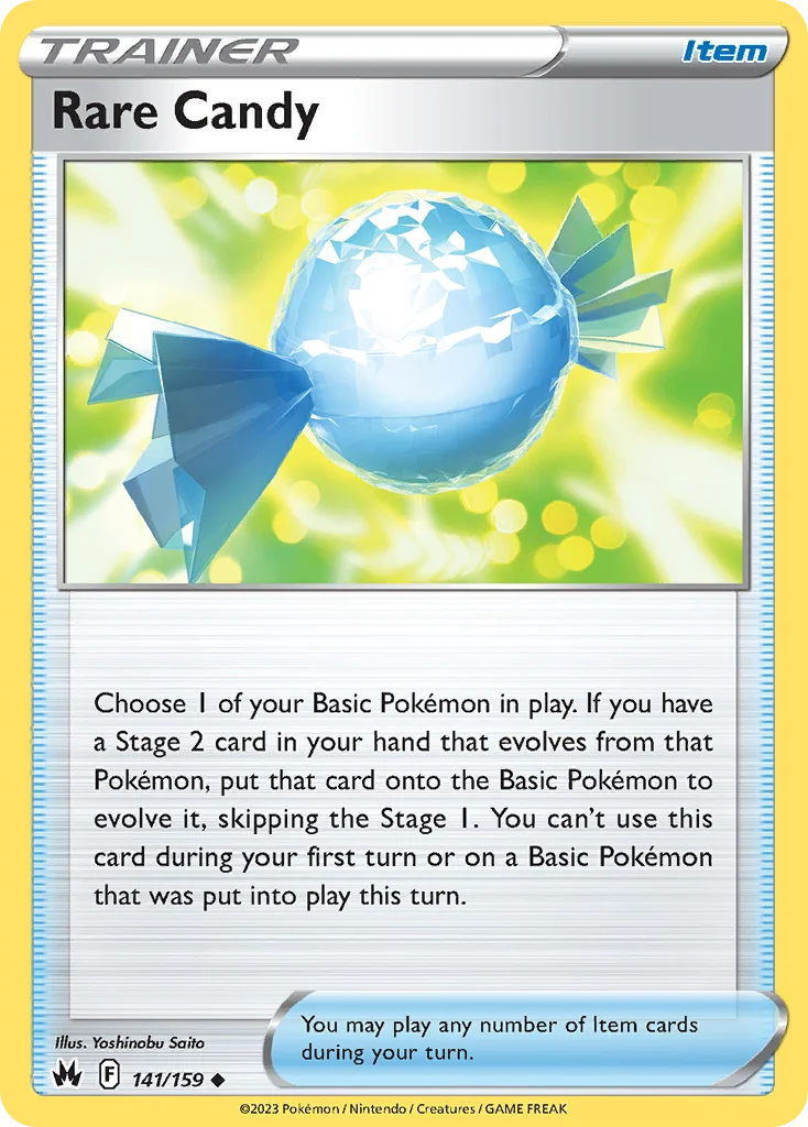 Rare Candy · Crown Zenith