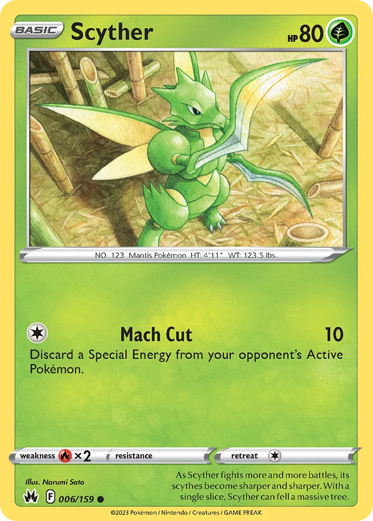 Scyther · Crown Zenith
