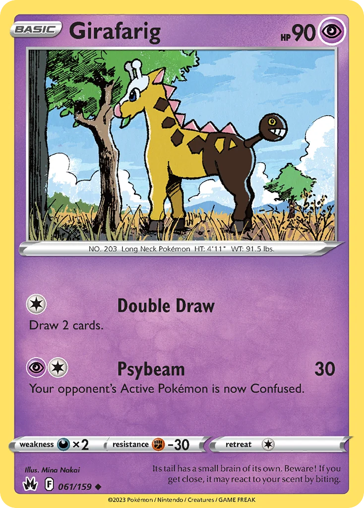 Girafarig · Crown Zenith