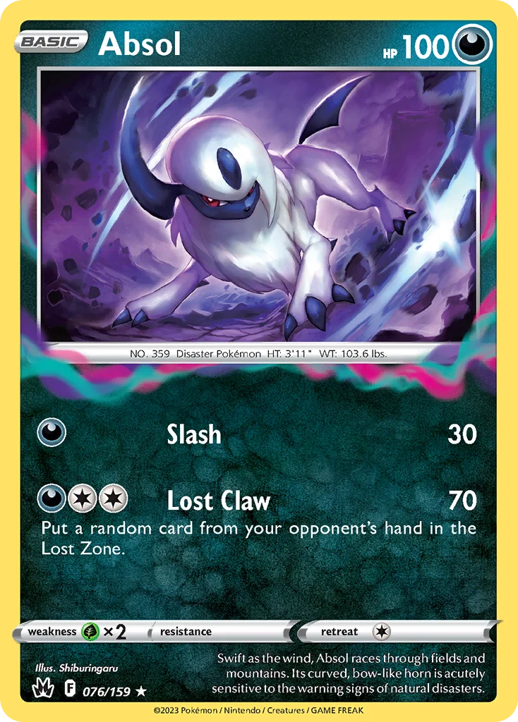 Absol · Crown Zenith