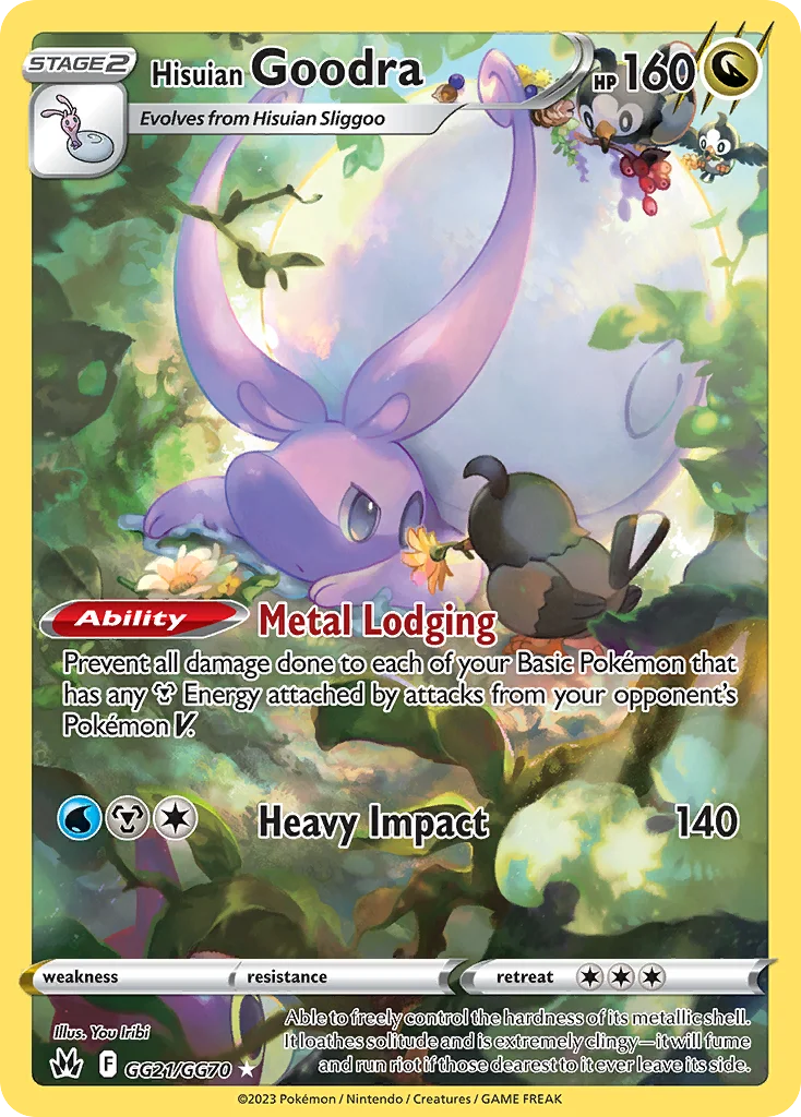 Hisuian Goodra · Crown Zenith Galarian Gallery