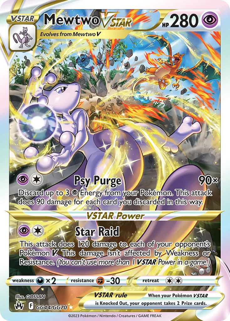 Mewtwo VSTAR · Crown Zenith Galarian Gallery