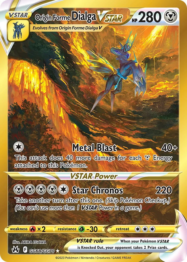 Origin Forme Dialga VSTAR · Crown Zenith Galarian Gallery