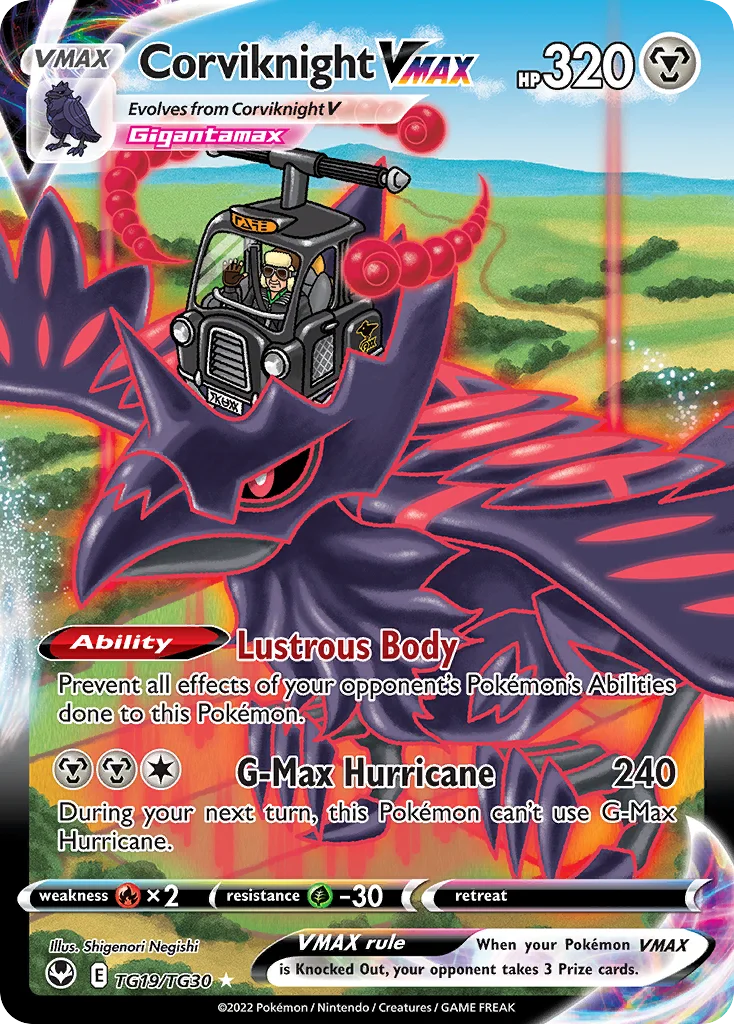 Corviknight VMAX · Silver Tempest Trainer Gallery