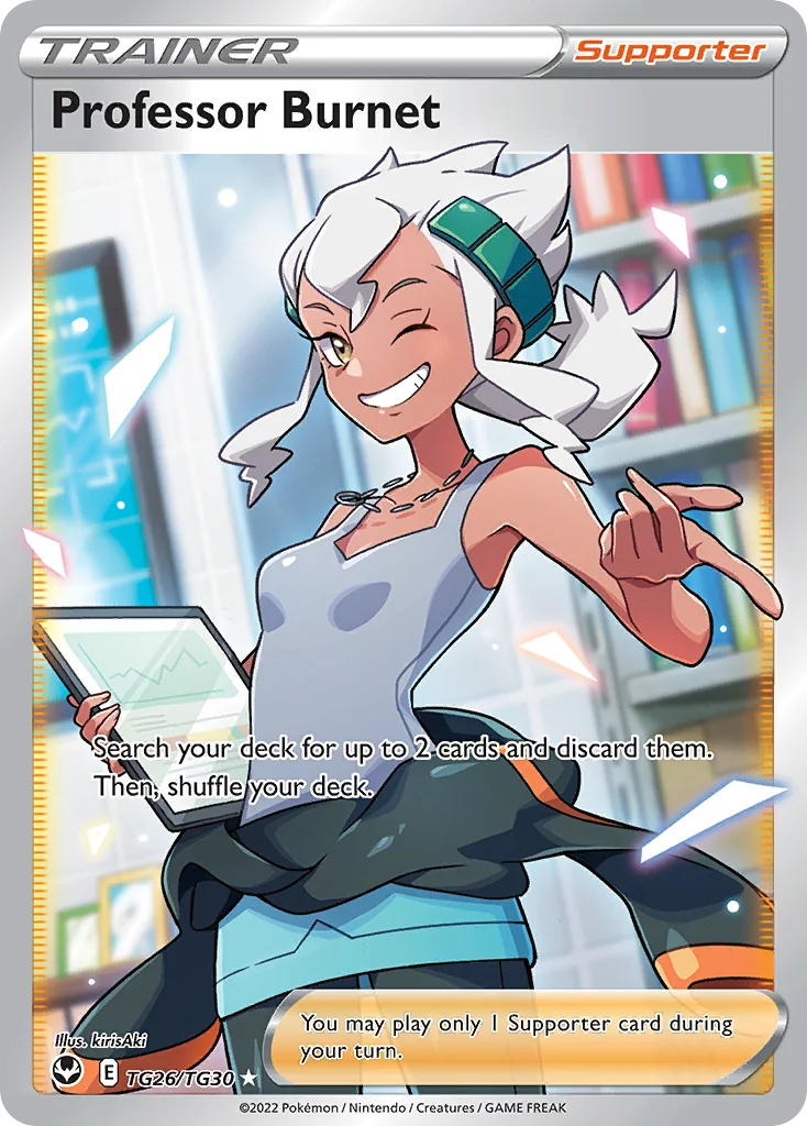 Professor Burnet · Silver Tempest Trainer Gallery