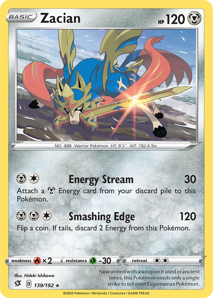 Zacian · Rebel Clash