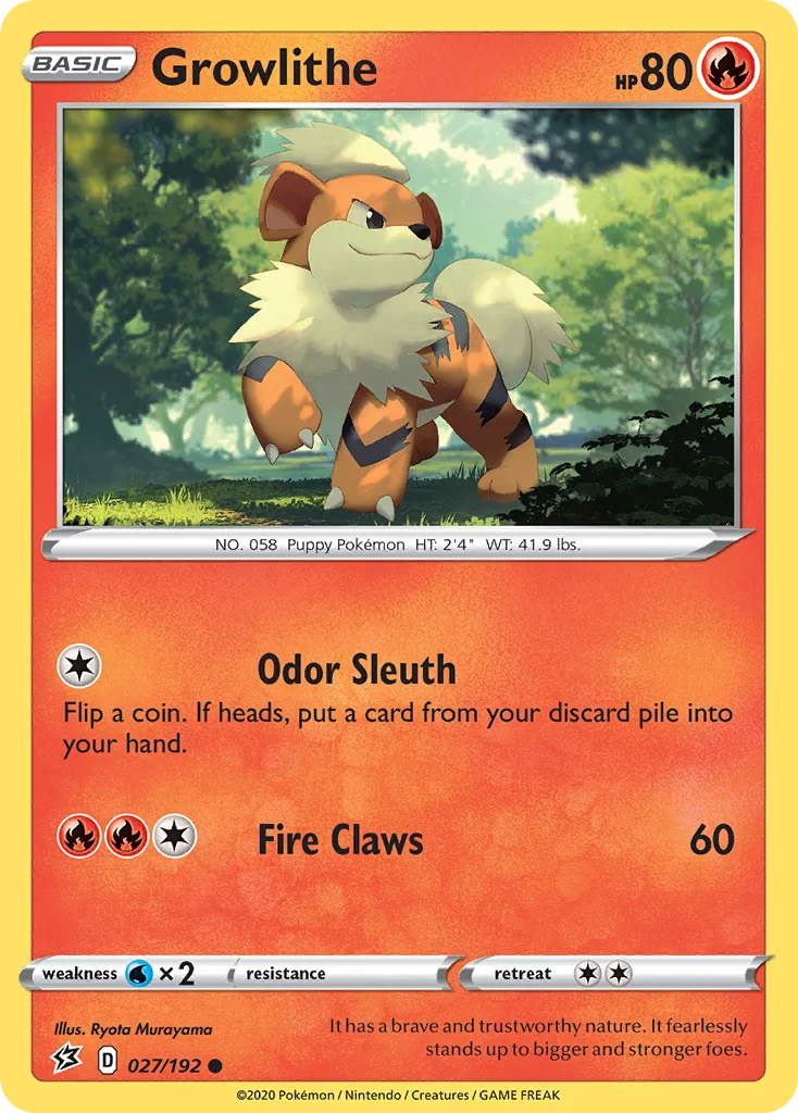 Growlithe · Rebel Clash