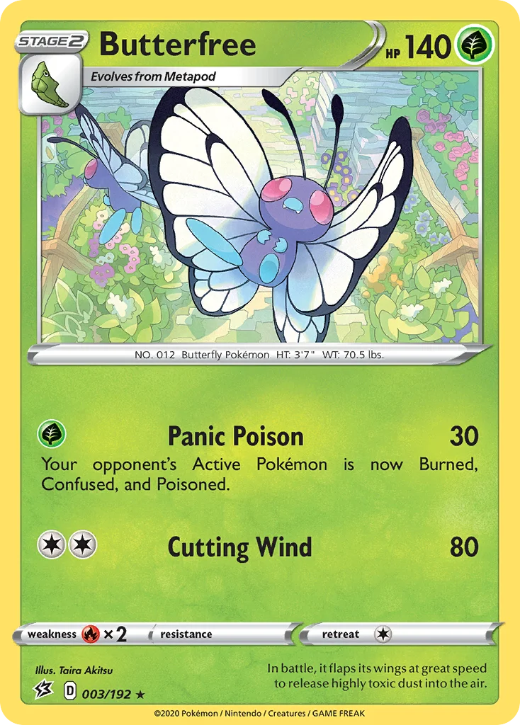 Butterfree · Rebel Clash