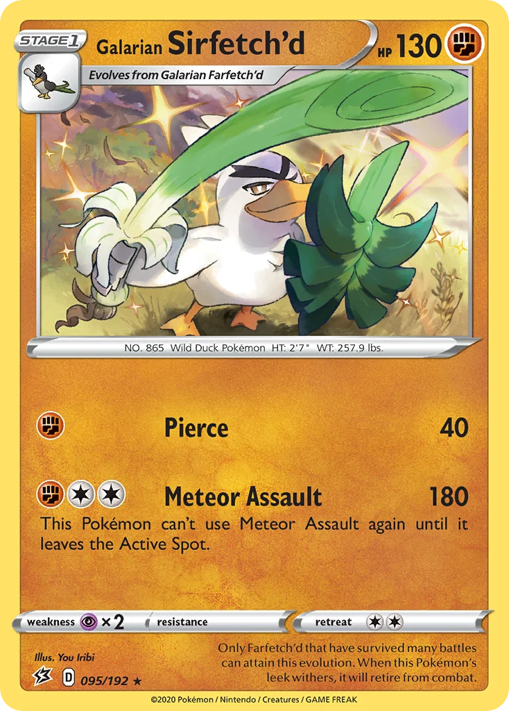 Galarian Sirfetch'd · Rebel Clash
