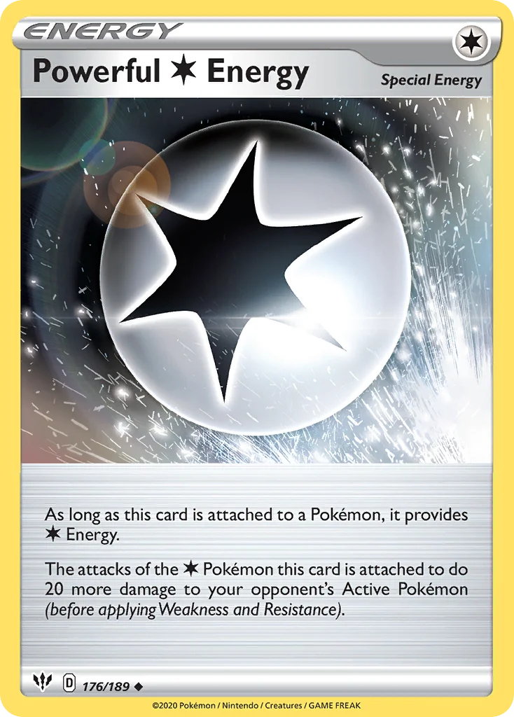 Powerful Colorless Energy · Darkness Ablaze