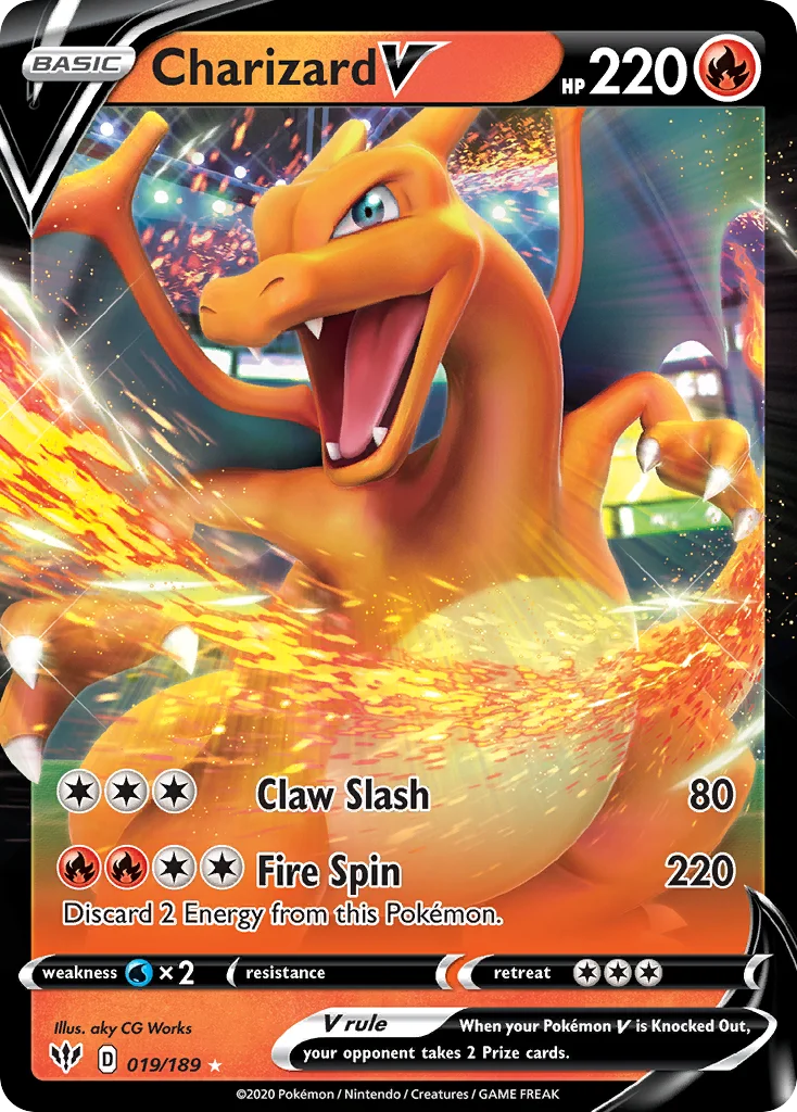 Charizard V · Darkness Ablaze