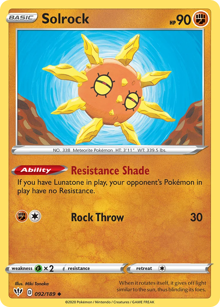 Solrock · Darkness Ablaze
