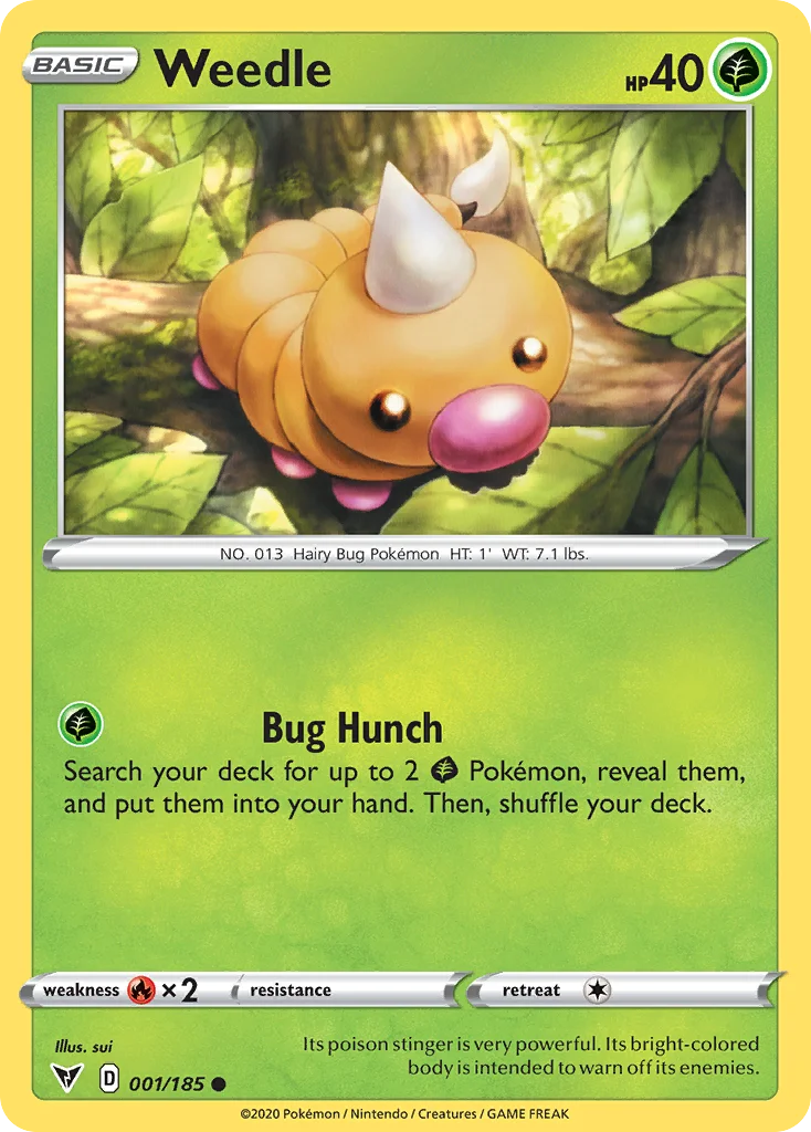 Weedle · Vivid Voltage