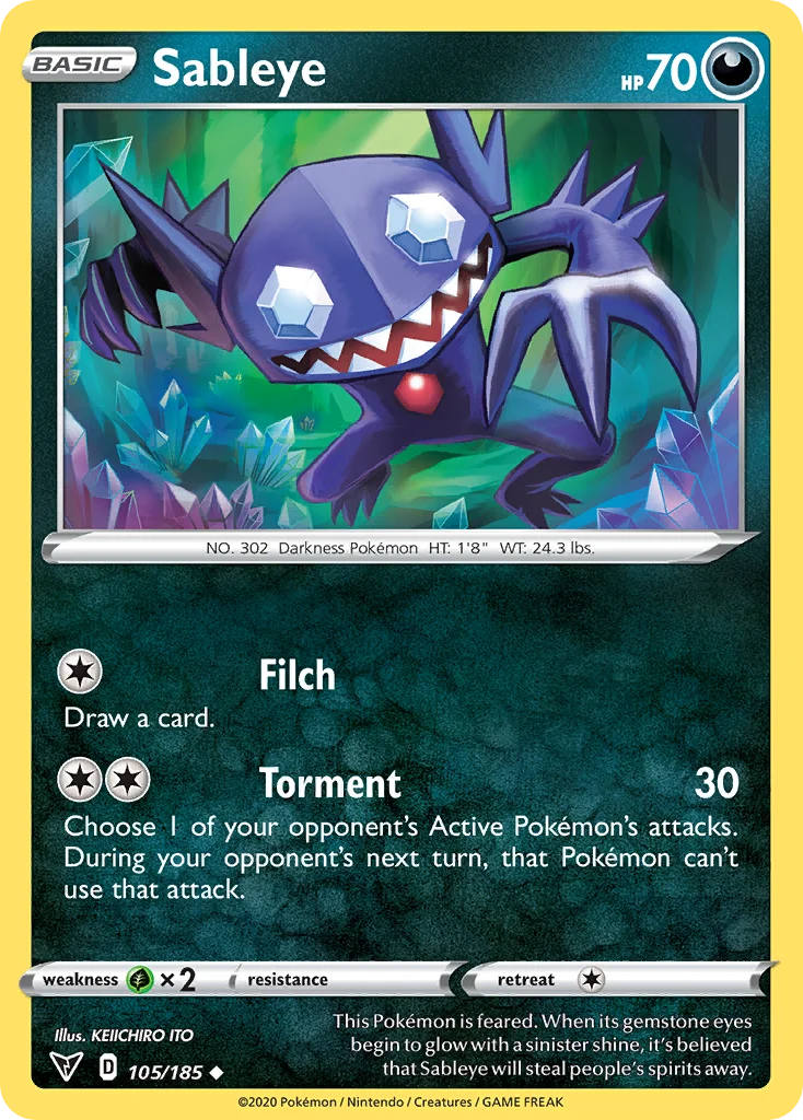 Sableye · Vivid Voltage