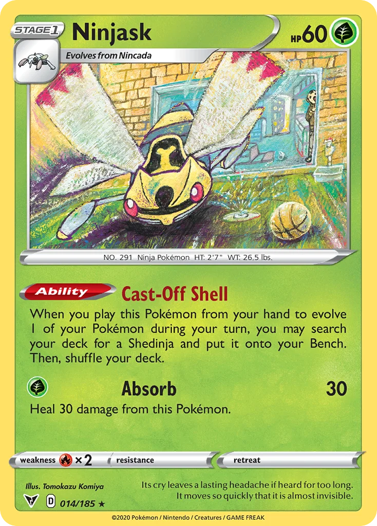 Ninjask · Vivid Voltage
