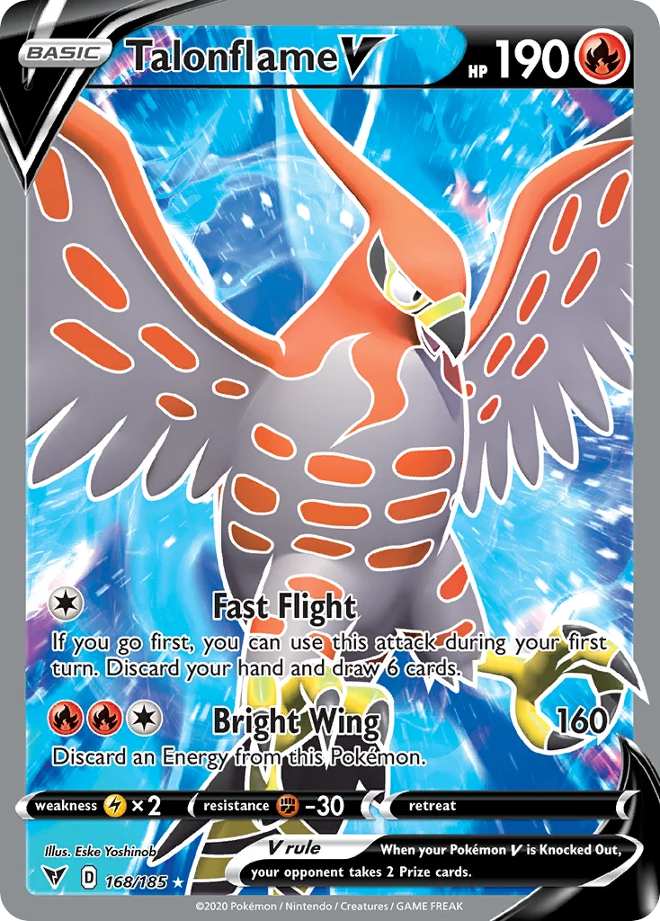 Talonflame V · Vivid Voltage
