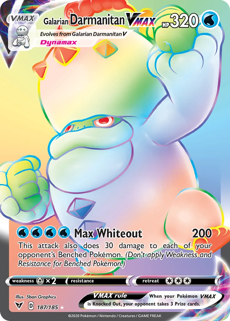 Galarian Darmanitan VMAX · Vivid Voltage