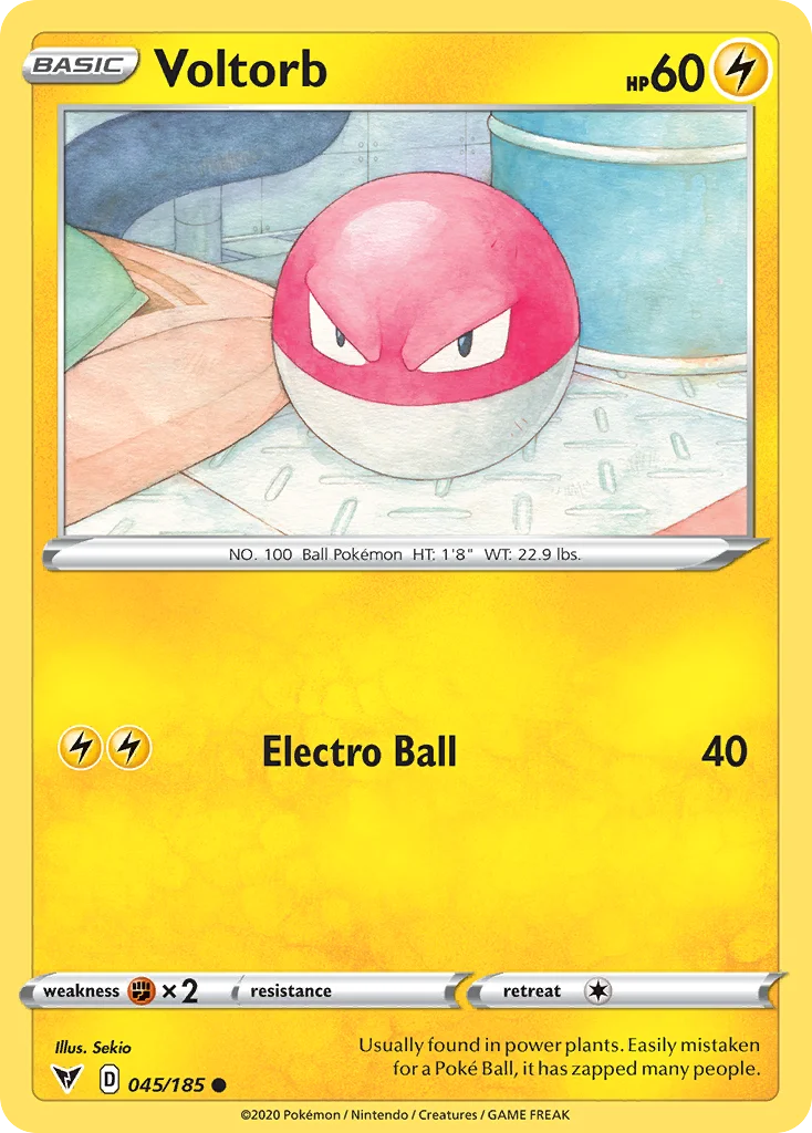 Voltorb · Vivid Voltage
