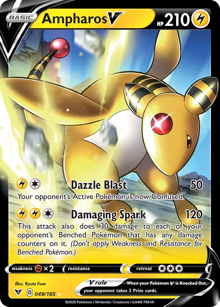 Ampharos V · Vivid Voltage