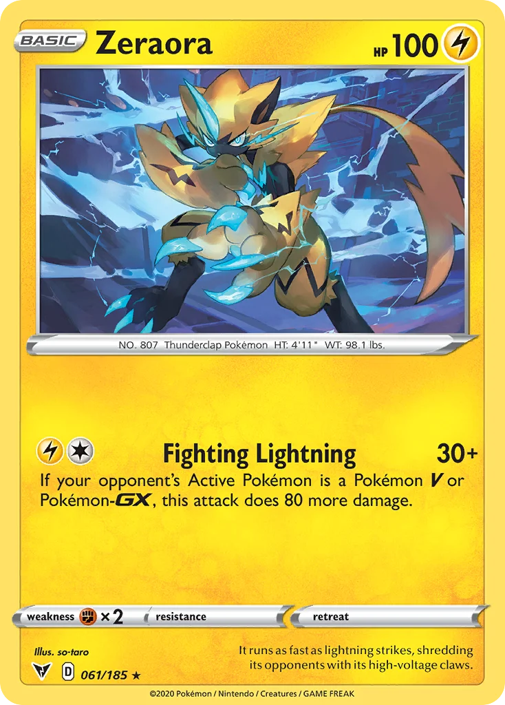 Zeraora · Vivid Voltage