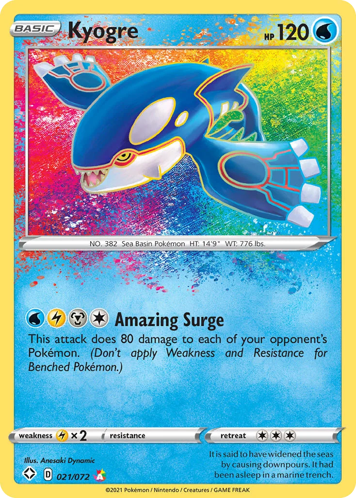 Kyogre · Shining Fates