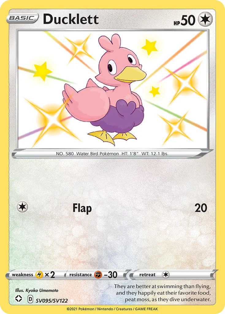 Ducklett · Shining Fates Shiny Vault