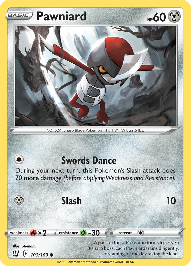 Pawniard · Battle Styles