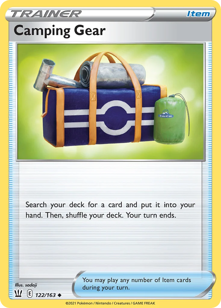 Camping Gear · Battle Styles