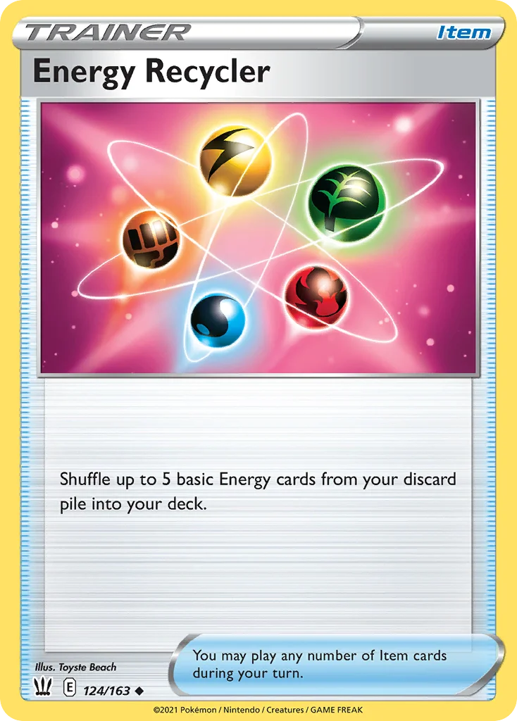 Energy Recycler · Battle Styles