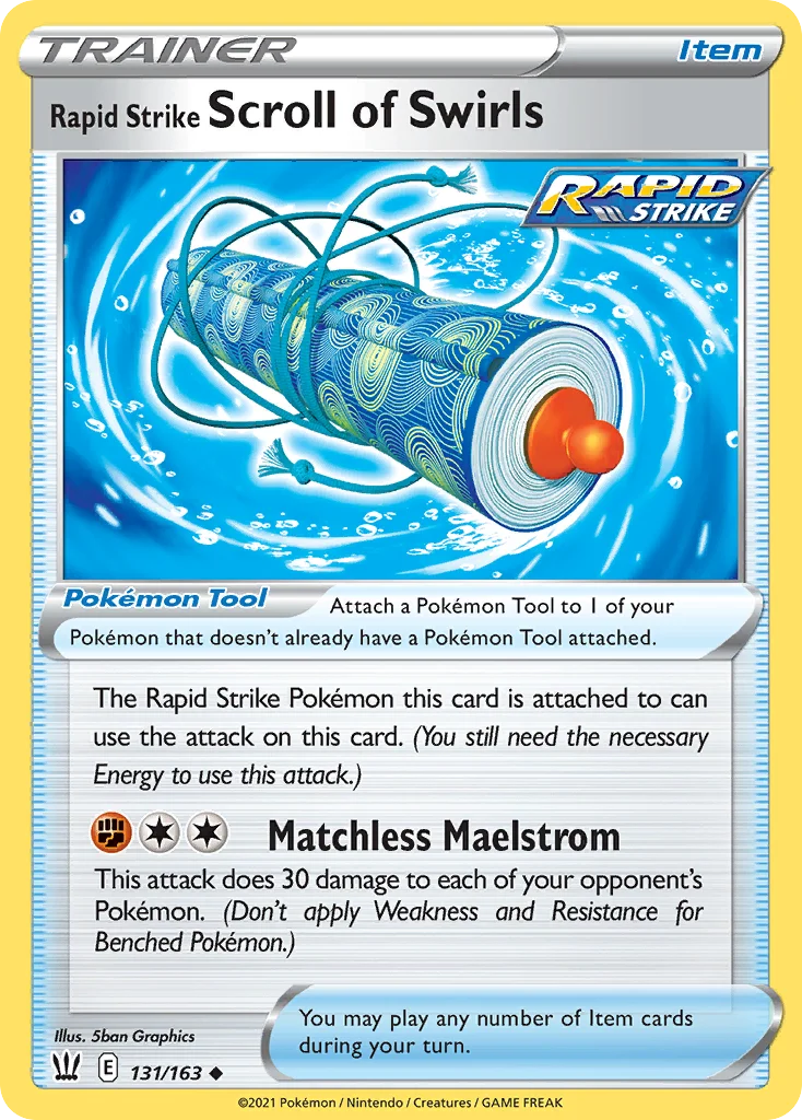 Rapid Strike Scroll of Swirls · Battle Styles