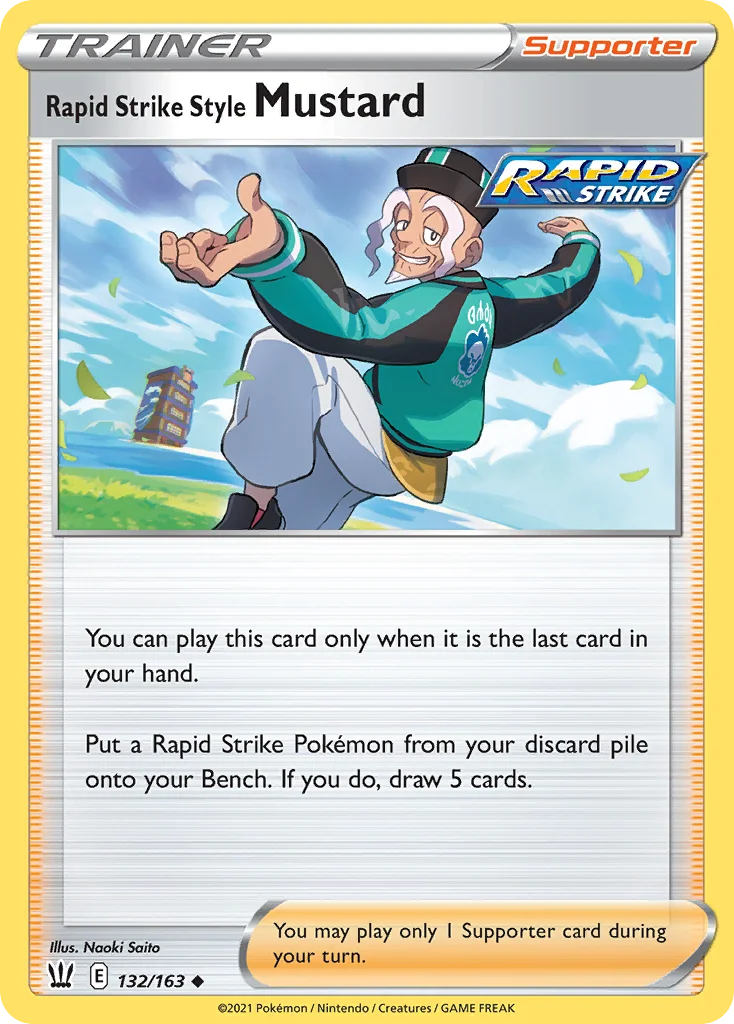 Rapid Strike Style Mustard · Battle Styles