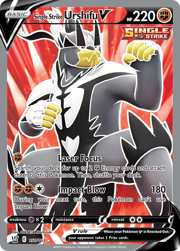 Single Strike Urshifu V · Battle Styles