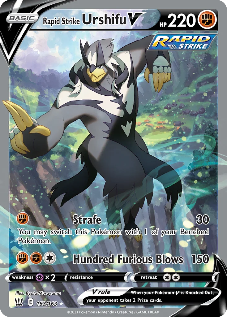 Rapid Strike Urshifu V · Battle Styles