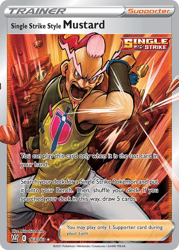 Single Strike Style Mustard · Battle Styles