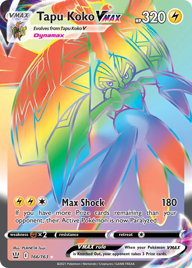 Tapu Koko VMAX · Battle Styles