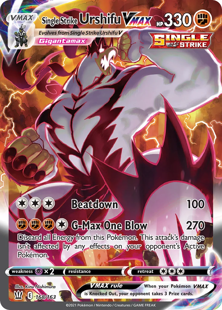 Single Strike Urshifu VMAX · Battle Styles
